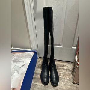 Brand New Stuart Weitzman Leather Knee High Boots
